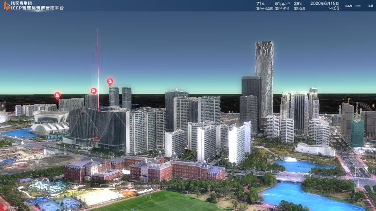 BIM大赛获奖案例—陆家嘴集团智慧建筑群管控平台ICCP
