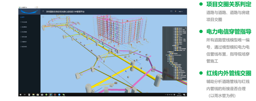 BIM大赛获奖案例—深圳国际生物谷坝光片区CIM管理与应用平台项目